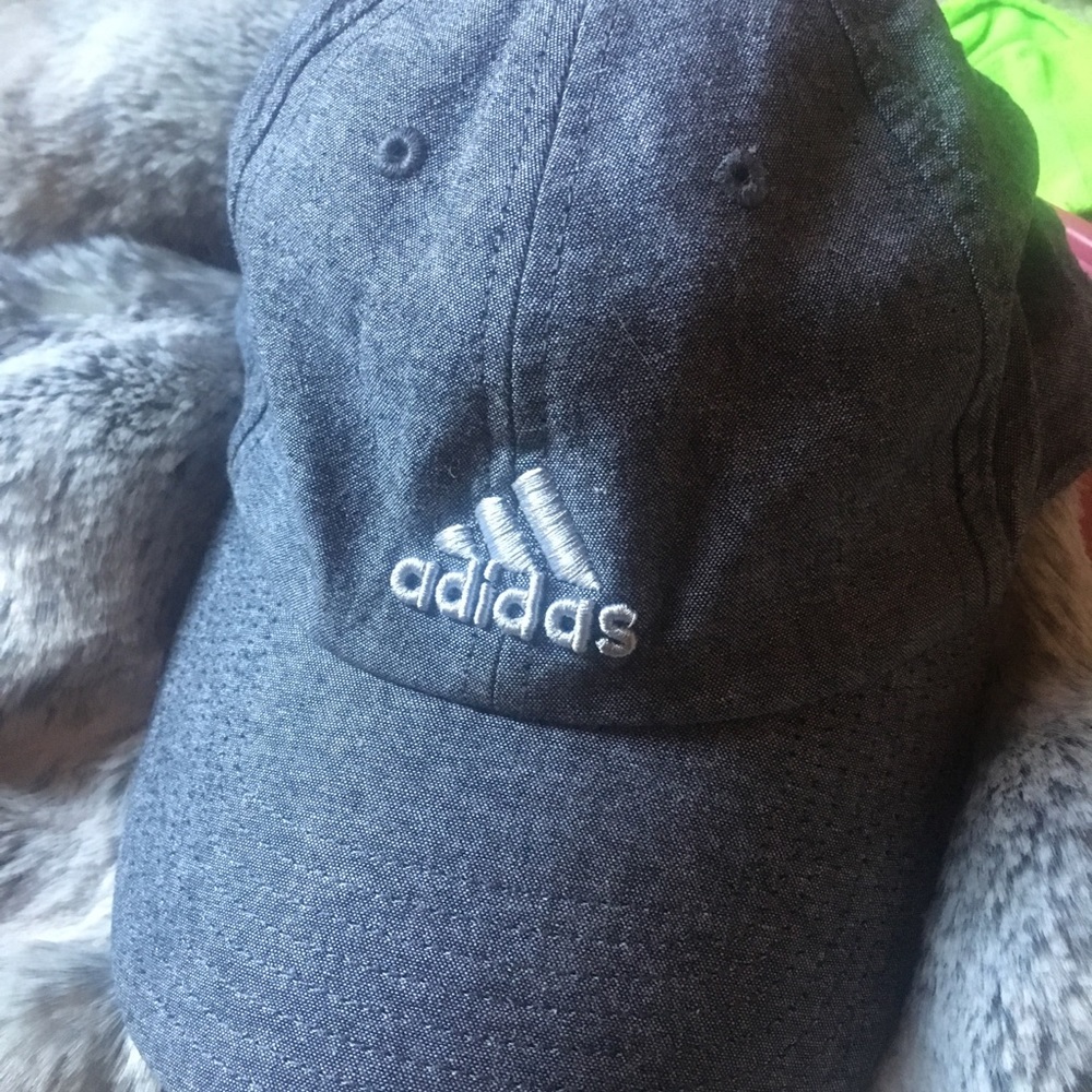 Grey adidas hat